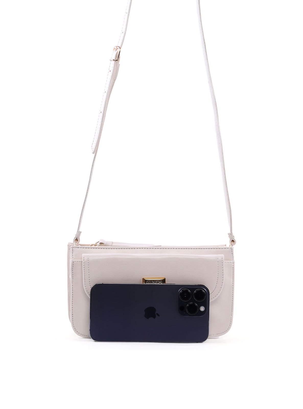 Bolsa Transversal Pequena com Bolso Frontal BSI-6539 - FE