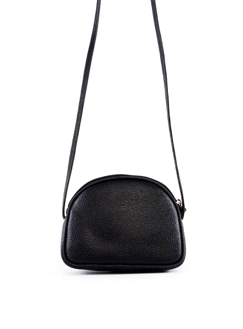 Bolsa Tote Transversal Arredondada - Preta BSI-6343 - PR