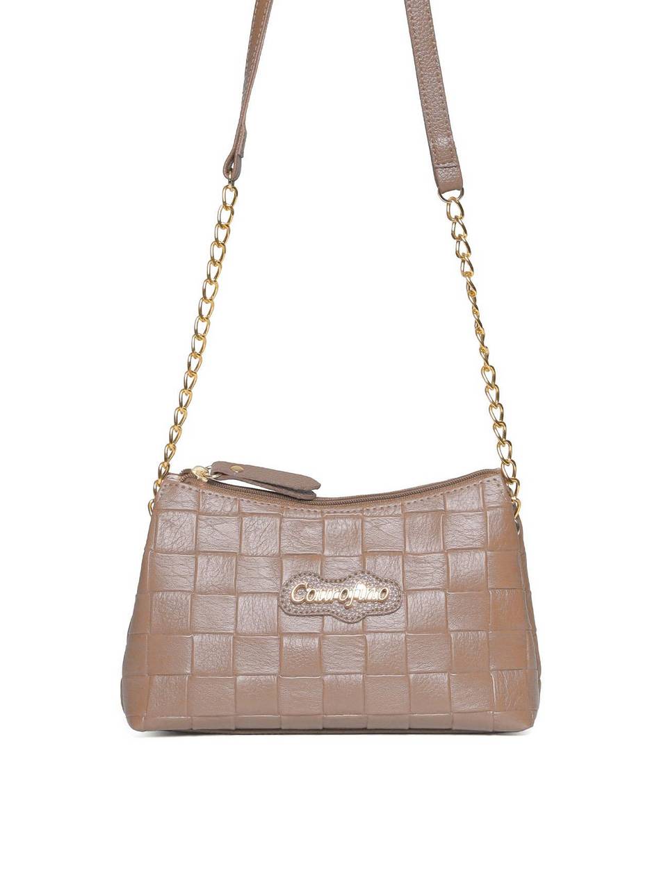 Bolsa Clutch Pequena Transversal Nude BSI-5753 - NU
