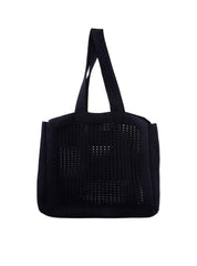 Bolsa de Tricô Quadrada - Preta BS-6327 - PR