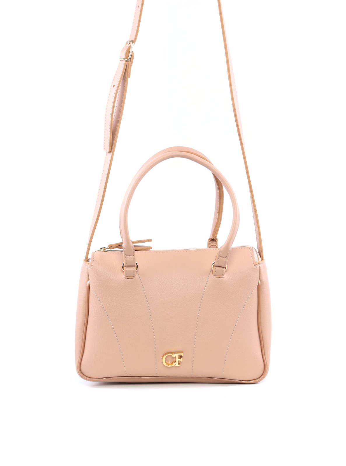 Bolsa Clutch em Matelassê com Spikes - Nude BS-6157 - NU
