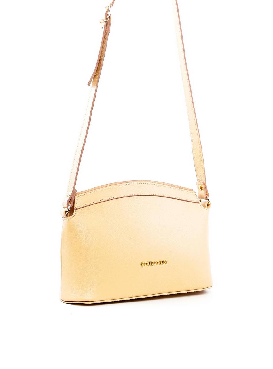 Bolsa Transversal Arredondada - Nude BSI-6449 - NU