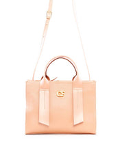 Bolsa Tote Quadrada Detalhe de Costuras - Nude BSI-6260 - NU