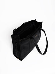 Bolsa Tote com Detalhes de Tiras com Nós e Ponteiras - BSI-5974 - PR BSI-5974 - PR