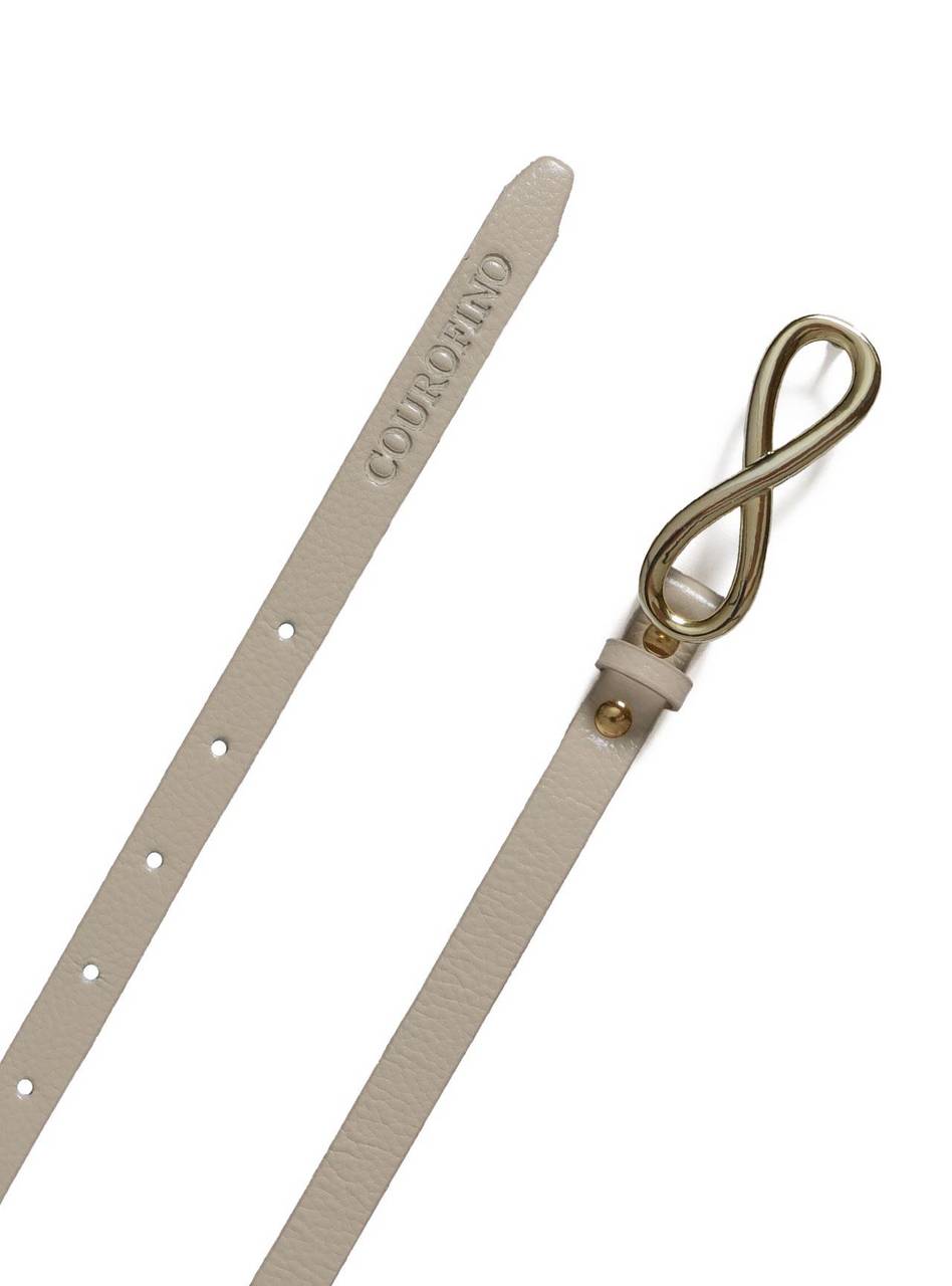 Cinto Feminino em Couro com Fivela Retangular CTI-970 - FE