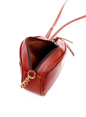 Bolsa Baú Transversal com Bolso Traseiro - Cacau BSI-6285 - CA