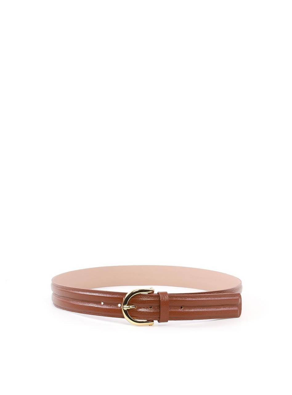 Cinto Feminino com Fivela Arredondada - Nude CTI-1016 - NU