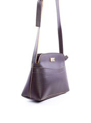 Bolsa Bag Transversal com Bolso Frontal - Cacau BSI-5991 - CA