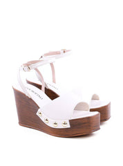 Sandália salto Plataforma com Detalhes Laterais - Fenno SDI-11763 - FE