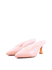 Mule Salto Taça Bico Folha - Nude SDI-11980 - NU