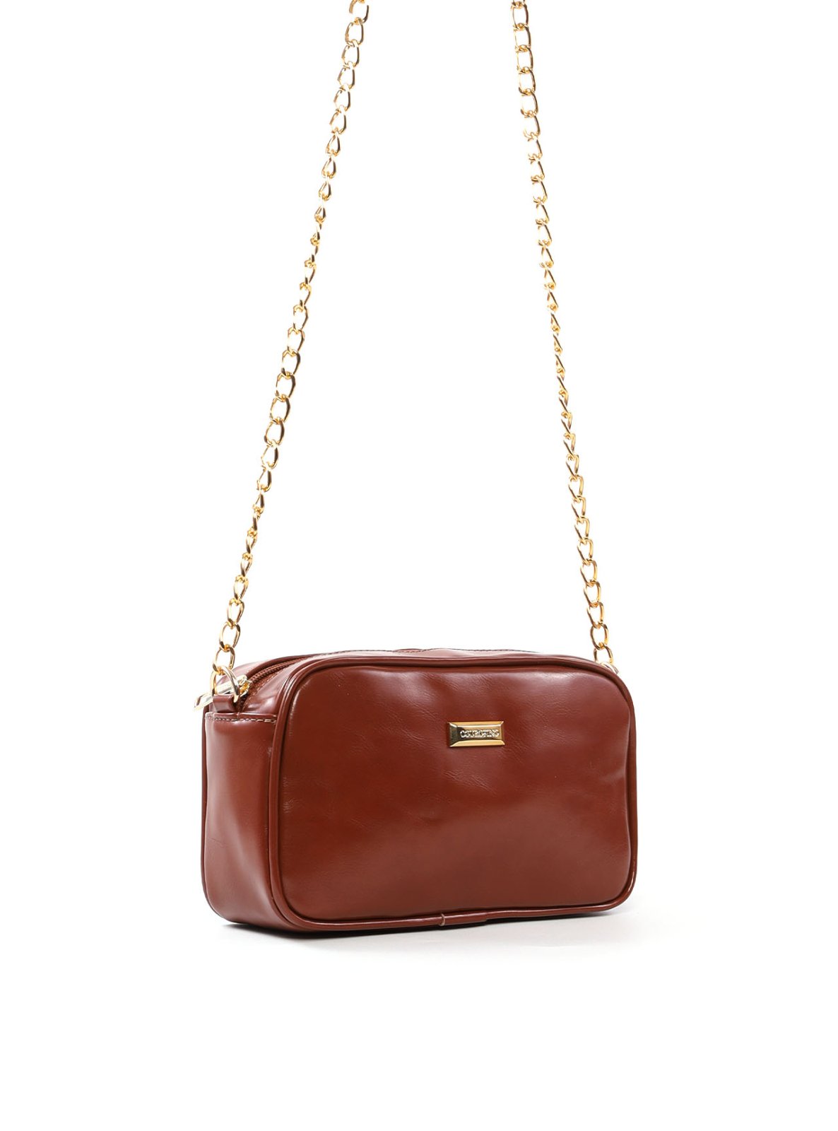 Bolsa Transversal Quadrada com Detalhe Matelassê BSI-6528 - CS