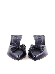 Mule Salto Fino Detalhe Laço - Preto SDI-12064 - PR