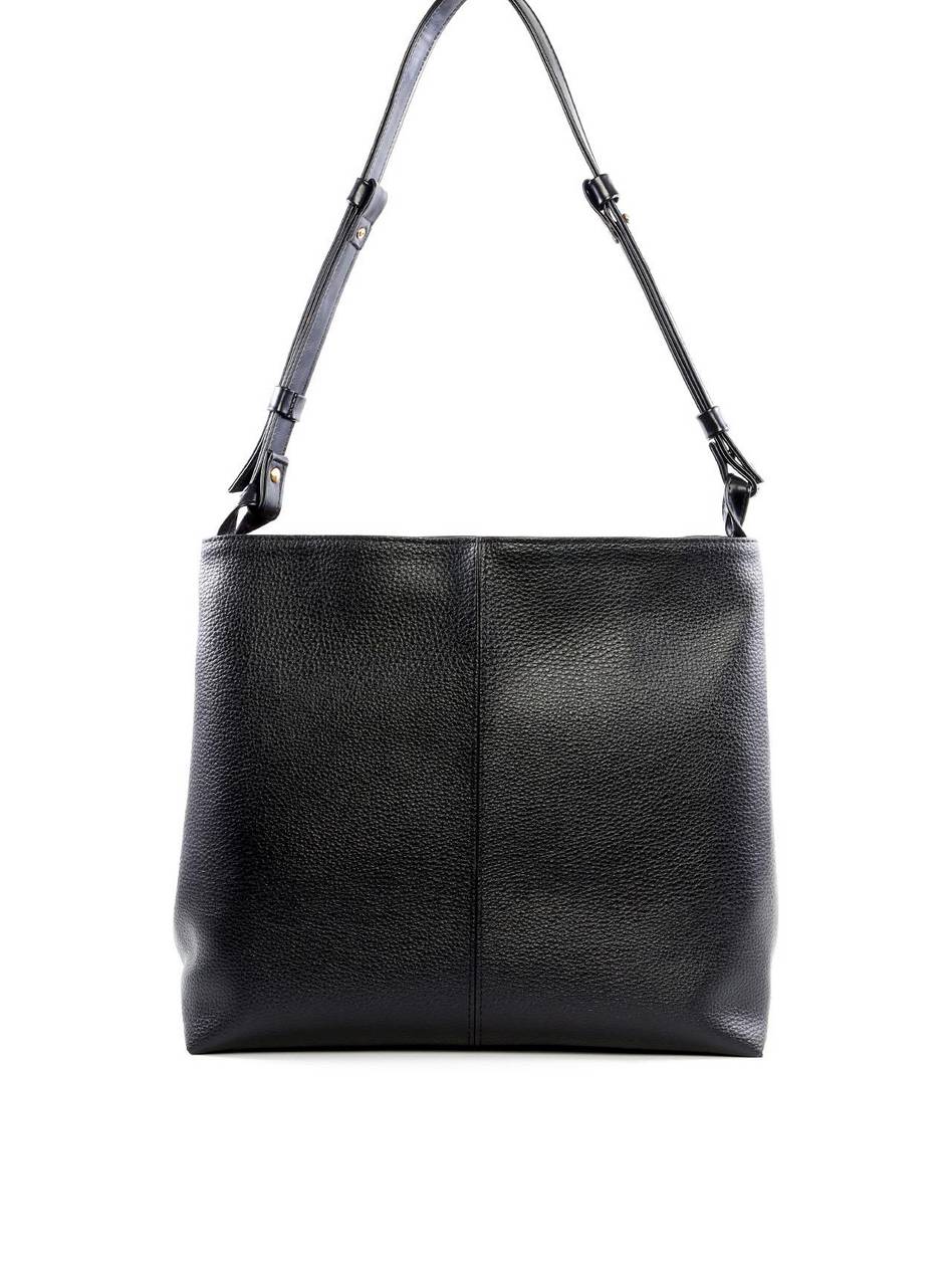 Bolsa Shopper Tiracolo com 2 Divisórias - Preta BSI-6448 - PR