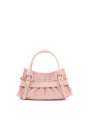 Bolsa Tote Média com Drapeado e Fecho Decorativo BSI-6492 - NU