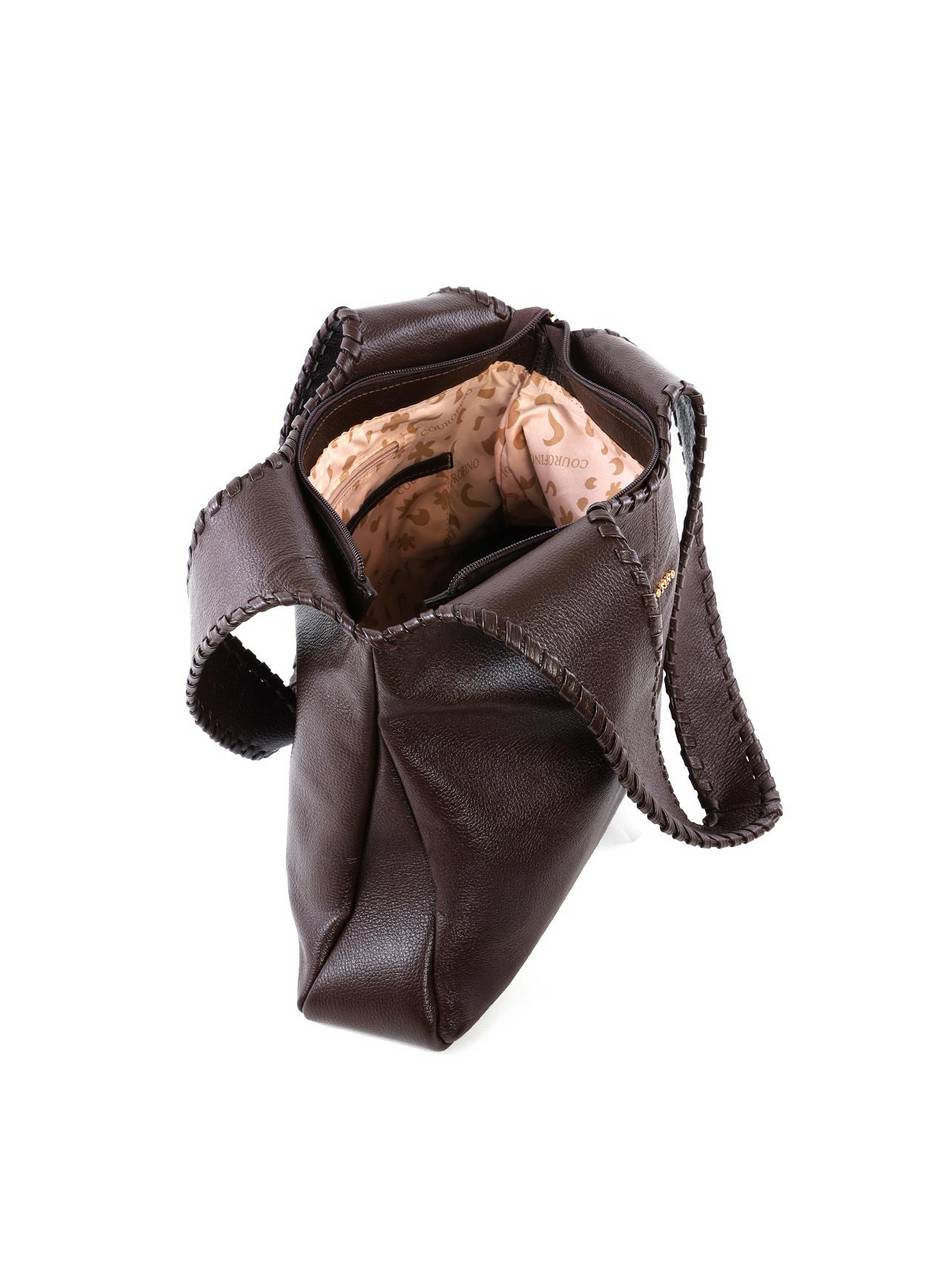 Bolsa Hobo Estilo Whipstitch - Cacau BSI-6406 - CA