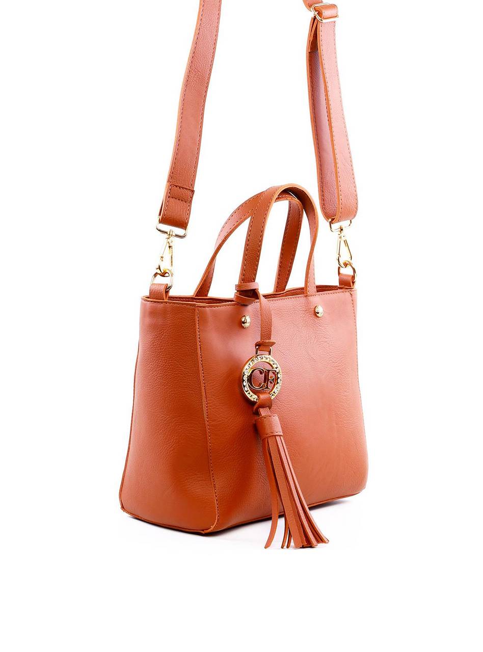 Bolsa Tote Quadrada com Barbicacho - Castor BSI-6273 - CS