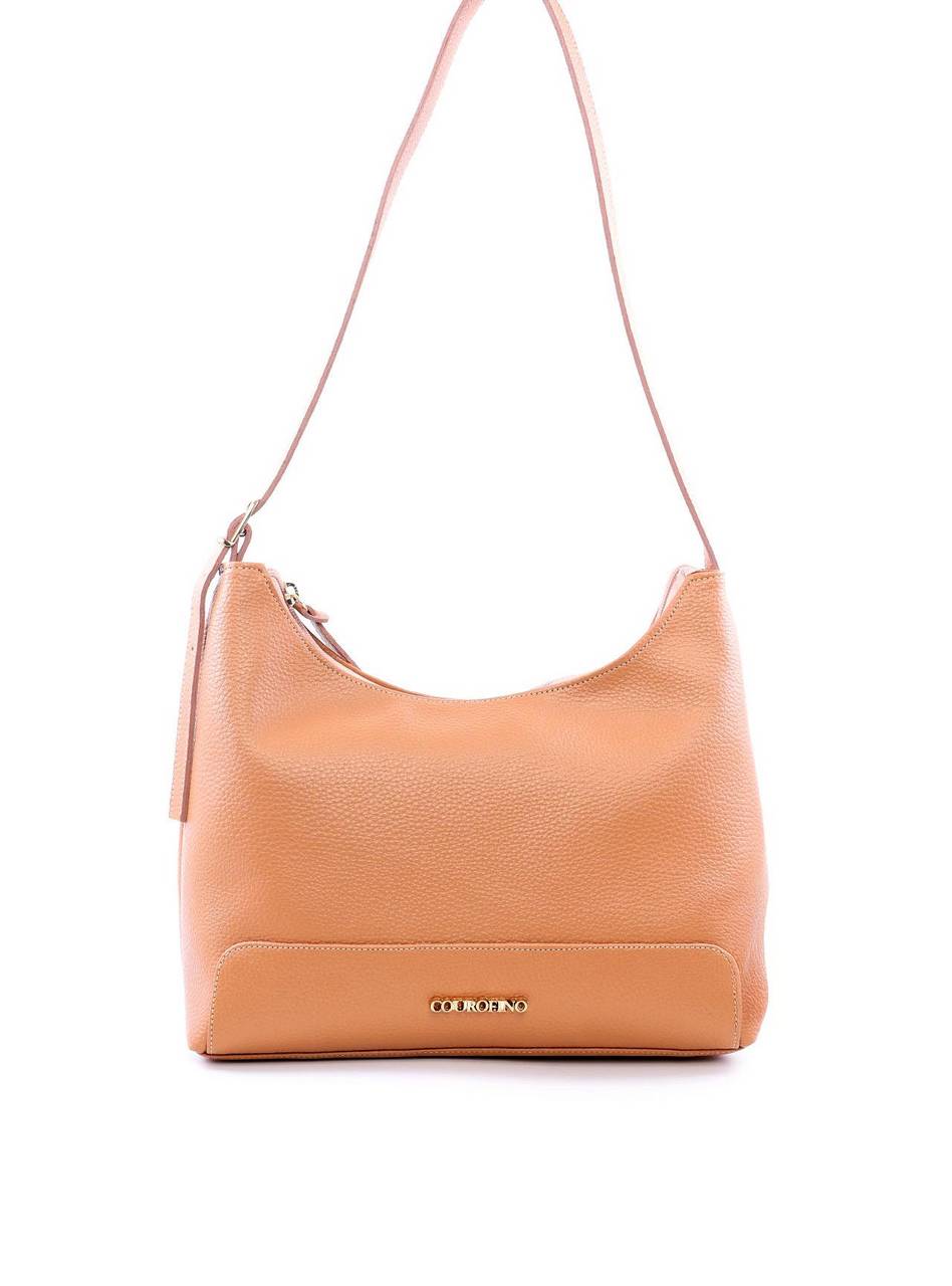 Bolsa Hobo Tiracolo com Alça Ajustável - Nude BSI-6069 - NU