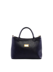 Bolsa Tote Quadrada Média Alça Dupla - Preta BSI-6278 - PR