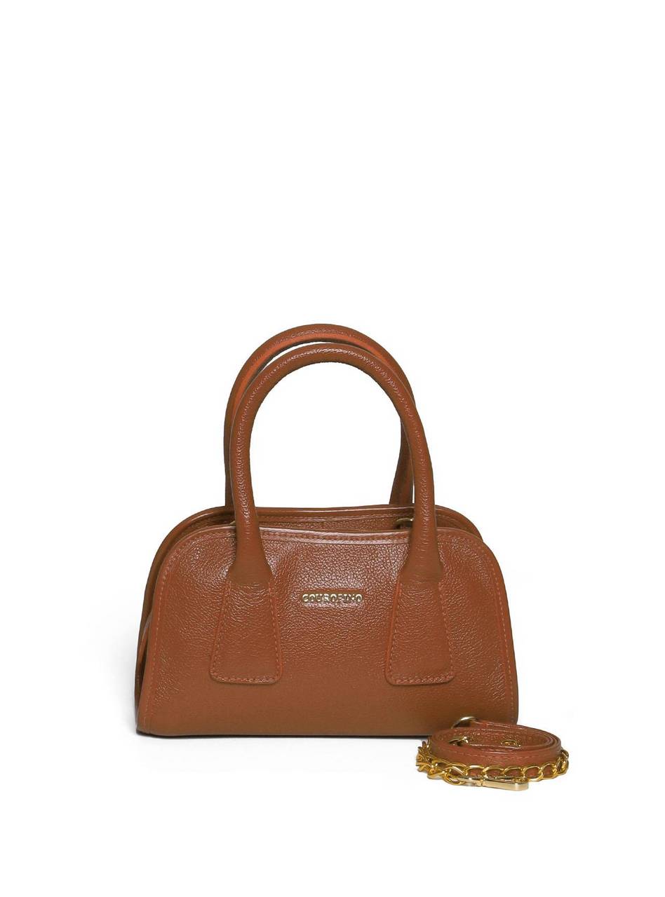 Bolsa Tote Tiracolo Costura Geométrica - Castor BSI-5985 - CS