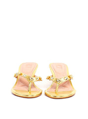 Tamanco Dedo Tira Enfeite Conchas - Ouro SDI-11916 - AU