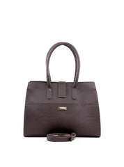 Bolsa Tote com Enfeite Meia Argola - Cacau BSI-6227 - CA