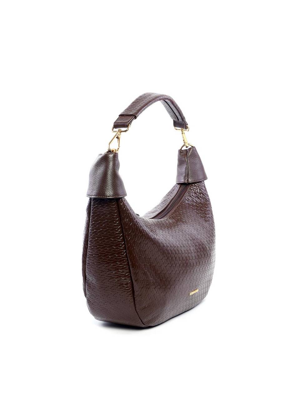 Bolsa Hobo Tressê - Cacau BSI-6172 - CA