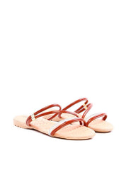 Rasteiras Comfort Tiras Finas com Strass - Castor SDI-11920 - CS