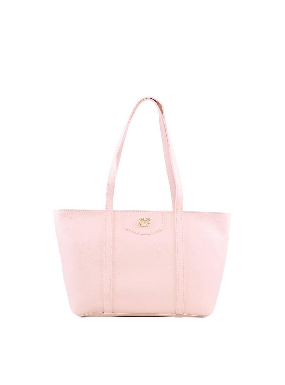Bolsa Shopper com Detalhe em Costura - Nude BSI-6232 - NU
