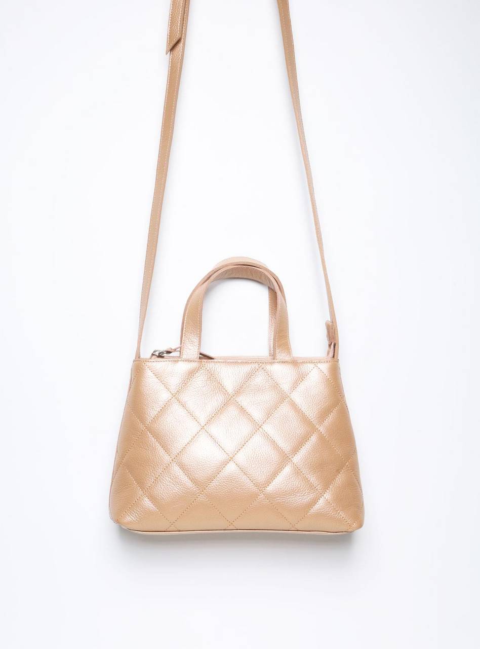 Bolsa Tote Couro Média Transversal Fenno BSI-5857 - FE