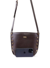 Bolsa Tote Quadrada com Spikes - Cacau BSI-6408 - CA
