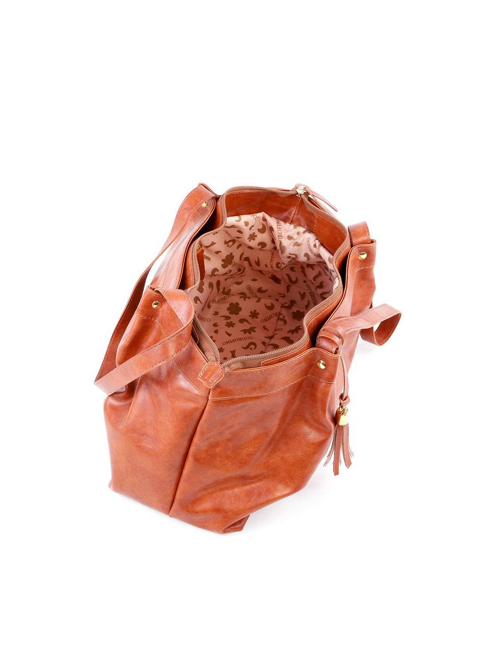 Bolsa Shopper com Drapeado - Castor BSI-6140 - CS