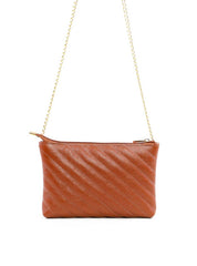 Bolsa Clutch em Matelassê com Alça de Corrente - Castor BSI-6270 - CS