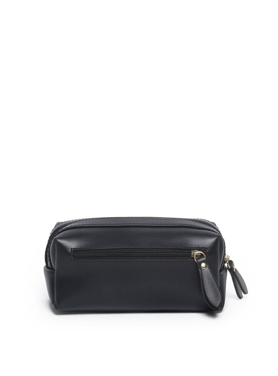 Necessaire Unissex Modelo Sem Alça Preta NSI-141 - PR