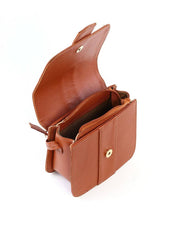 Bolsa Satchel Transversal com Fivela Decorativa - Castor BSI-5714 - CS