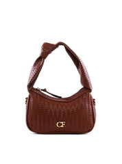 Bolsa Hobo Tressê com Nó na Alça - Cacau BSI-6395 - CA