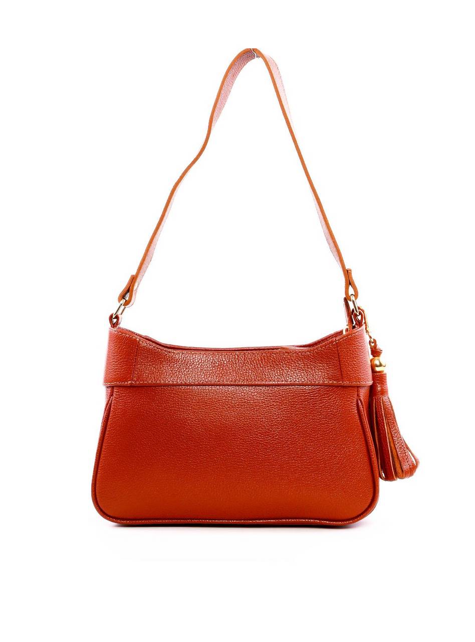 Bolsa Baguette Tiracolo com Barbicacho - Castor BSI-6293 - CS