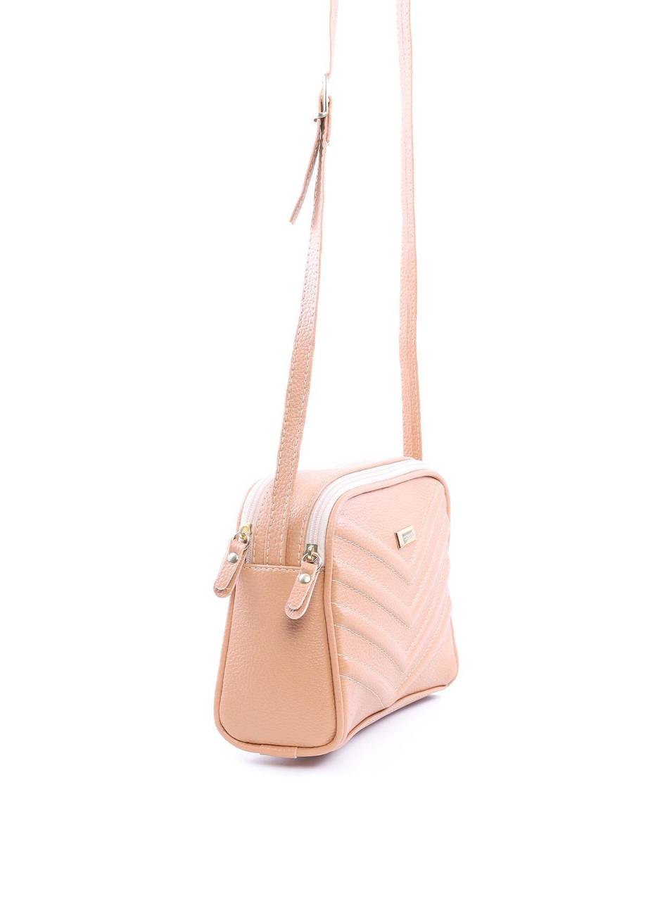 Bolsa Bag Pequena Transversal Nude BSI-5843 - NU