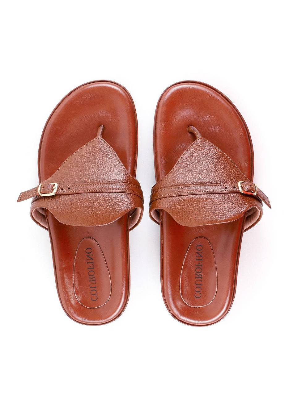 Papete com Cabedal Largo e Fivela - Castor SDI-12185 - CS