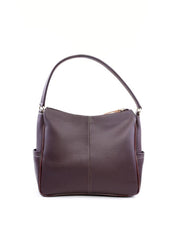 Bolsa Hobo de Mão com Dois Bolsos Verticais - Cacau BSI-6058 - CA