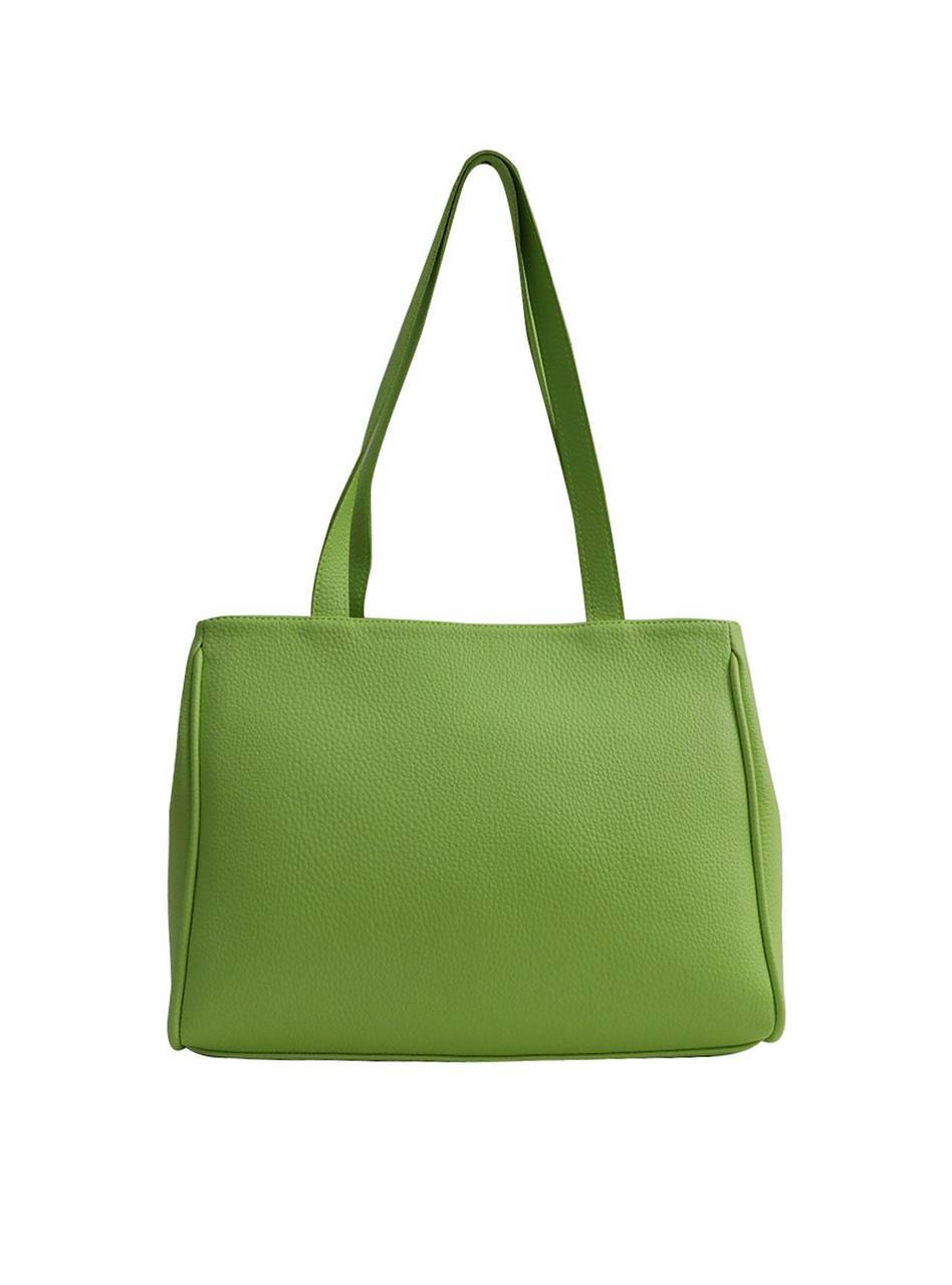 Bolsa Tote Média Tiracolo Bolso Frontal Verde BSI-5342 - VD