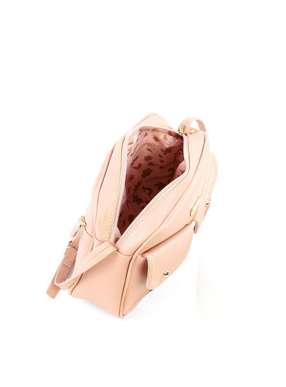 Bolsa Bag Transversal Arredondada - Nude BSI-6121 - NU
