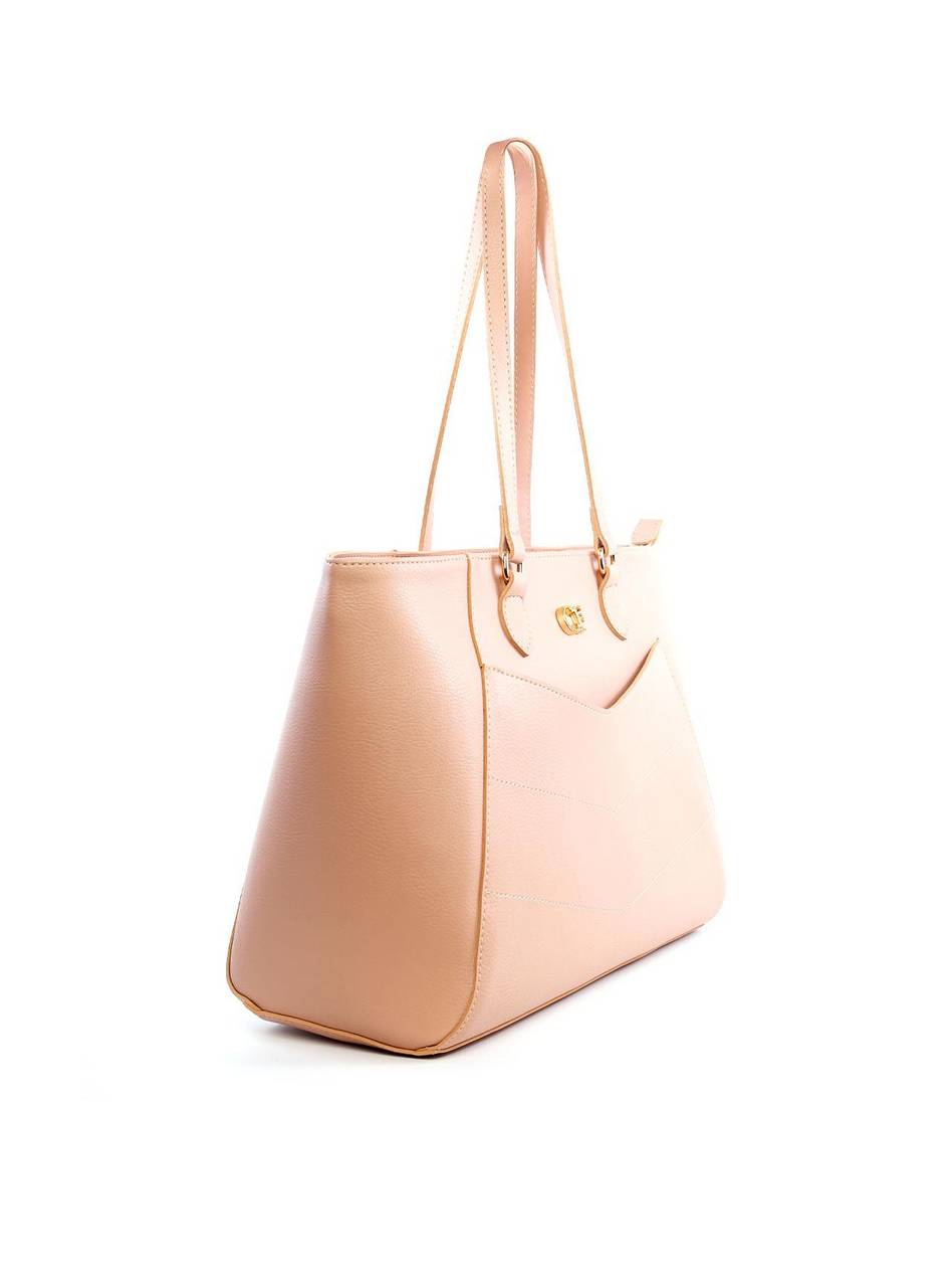 Bolsa Shopper com Recorte Frontal - Nude BSI-6166 - NU