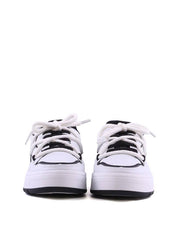 Tênis Feminino Casual com Amarração e Recortes - Preta SP-12110 - PR