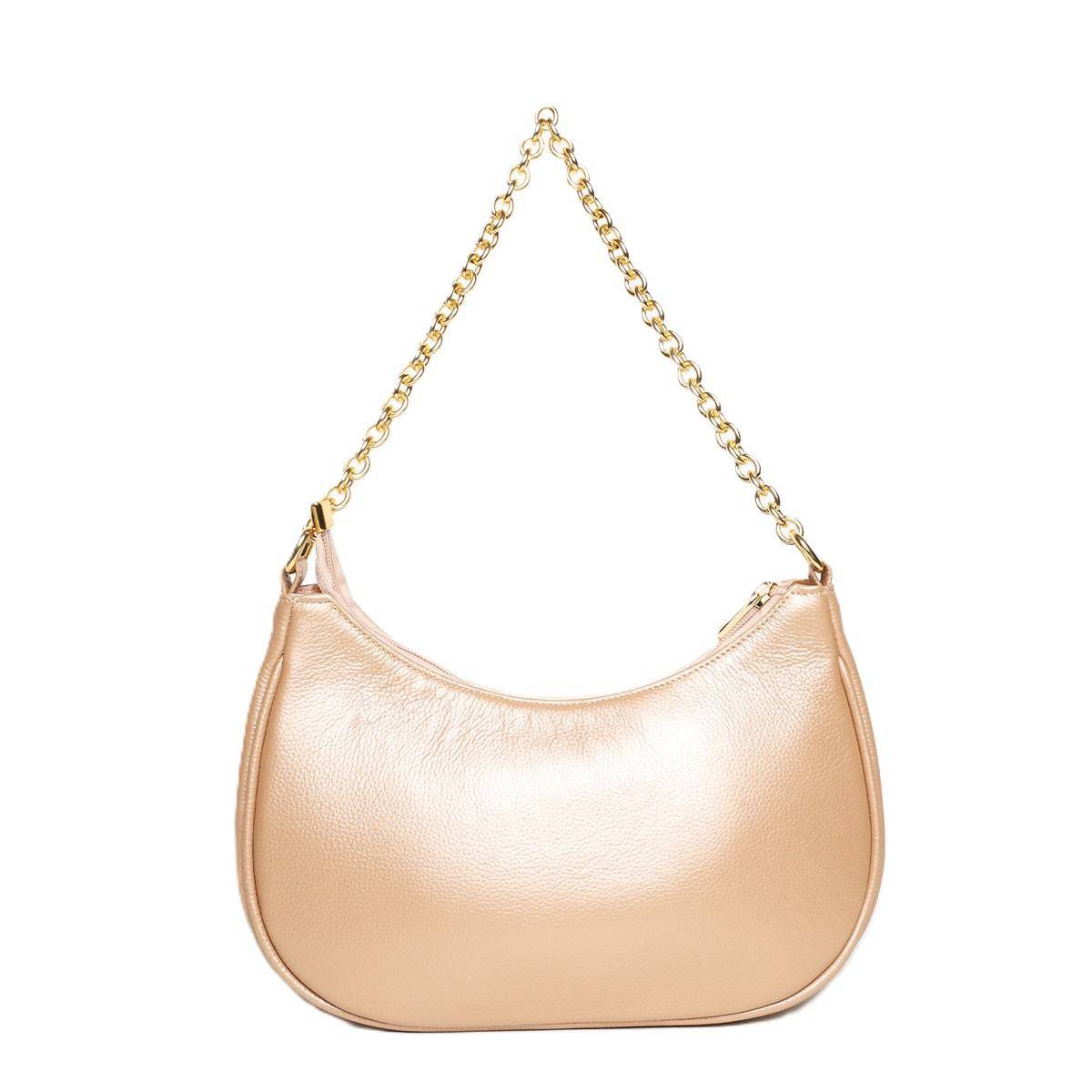 Bolsa Hobo Pequena Transversal Couro Fenno BSI-5850 - FE
