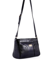 Bolsa Tote Arredondada em Matelasse - Preta BSI-6357 - PR