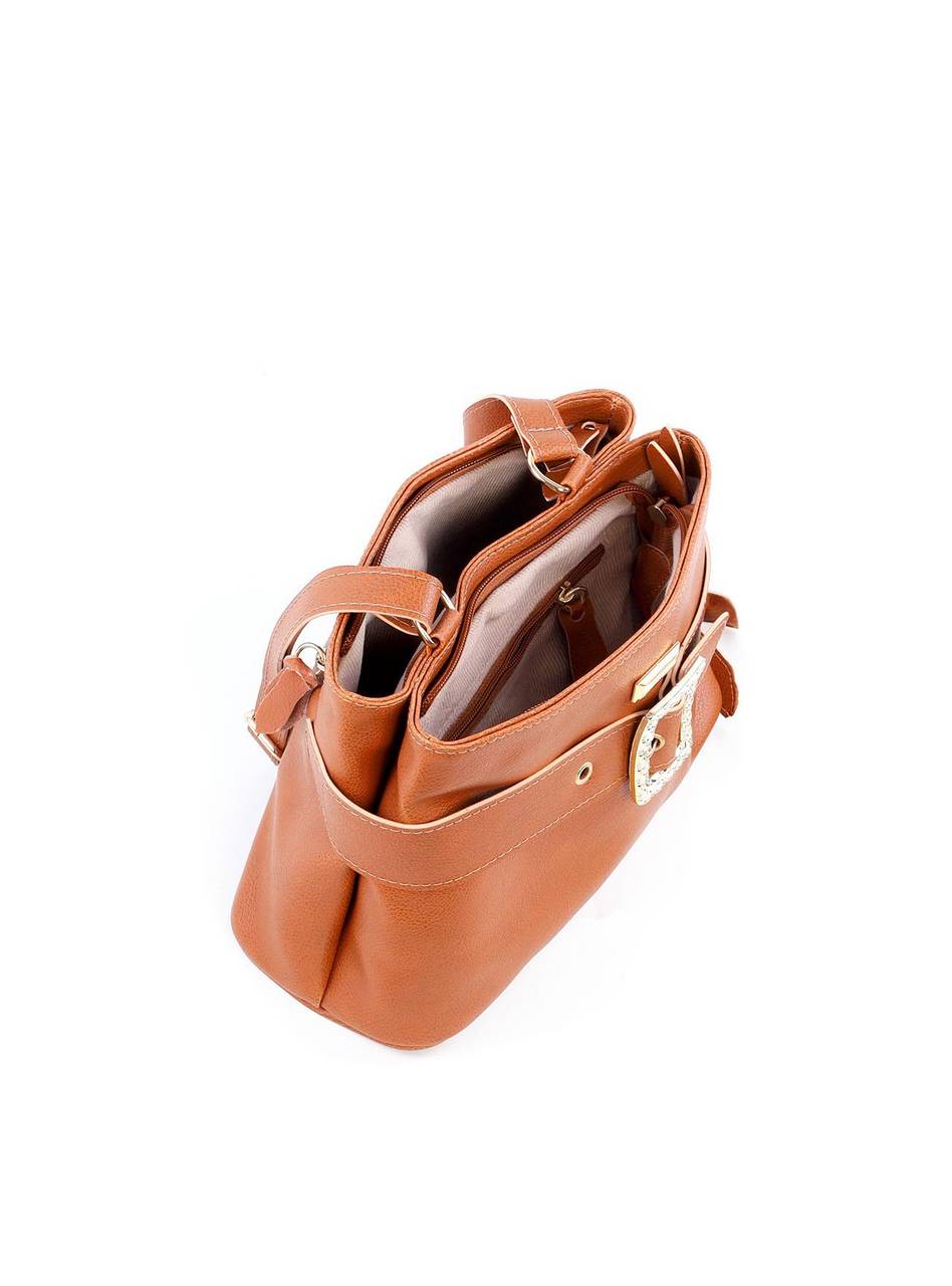 Bolsa Tote Transversal com Fivela - Castor BSI-6210 - CS