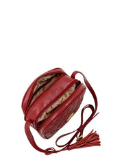 Bolsa Bag Couro Transversal Vassourinha Vermelha BSI-5078 - VE