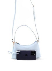 Bolsa Tote Pequena com Laço - Azul BSI-6456 - AZ