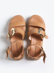 Sandália Feminina Papete Tachas Diversas - Castor SDI-11567 - CS