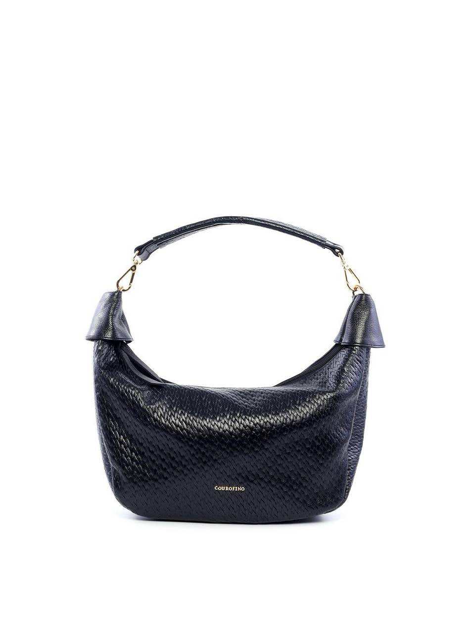 Bolsa Hobo Tressê - Preta BSI-6172 - PR